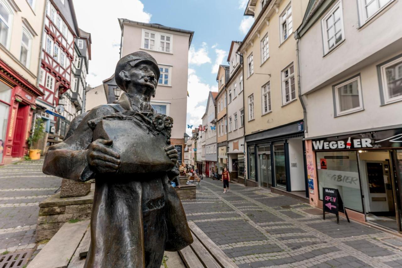 Traumhaftes Altstadt-Domizil Marburg Esterno foto