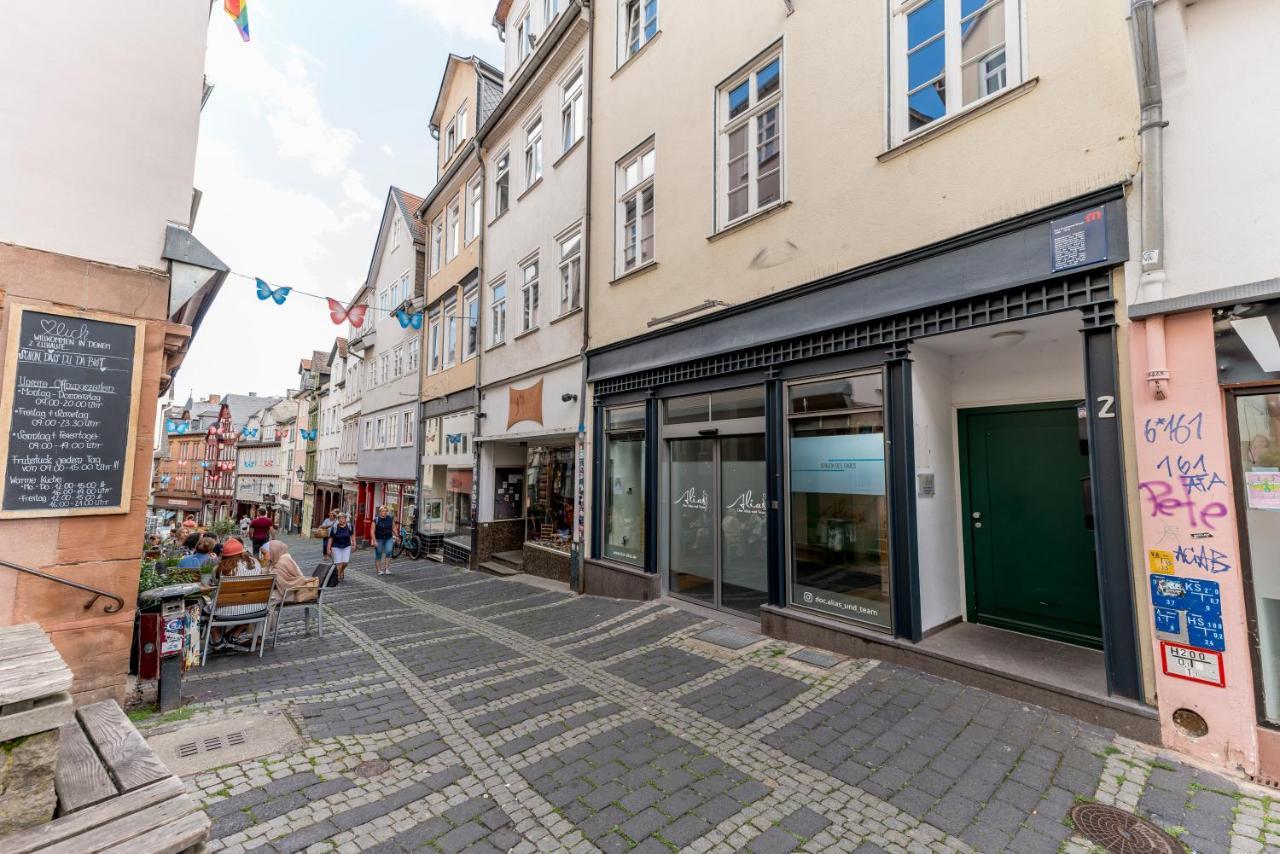 Traumhaftes Altstadt-Domizil Marburg Esterno foto