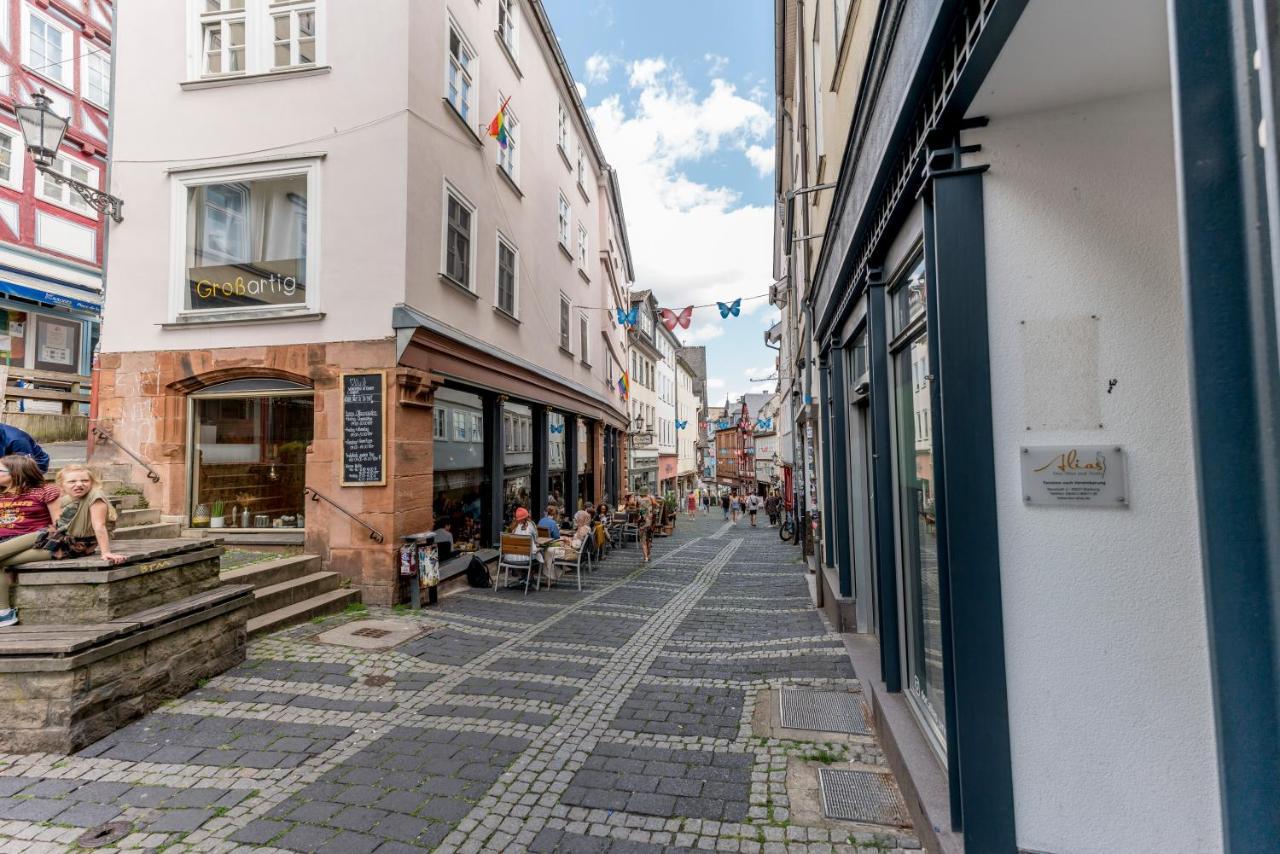Traumhaftes Altstadt-Domizil Marburg Esterno foto